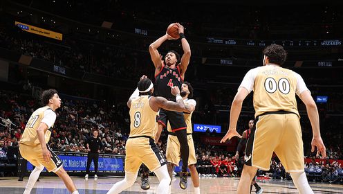 [腾讯全场集锦]🏀猛龙力克奇才 奎克利27+11 英格拉姆24+5+5 珀尔特尔18+10